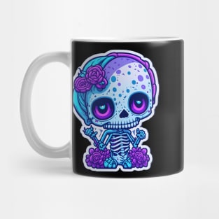 Skeleton Halloween Celebration Mug